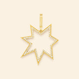 Médaille or jaune avec diamants Mellerio