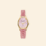 Mini M Cut Watch - Pink Dial
