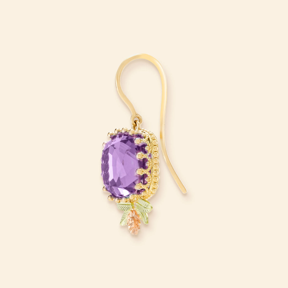 Boucle d'oreilles or jaune joaillerie Mellerio