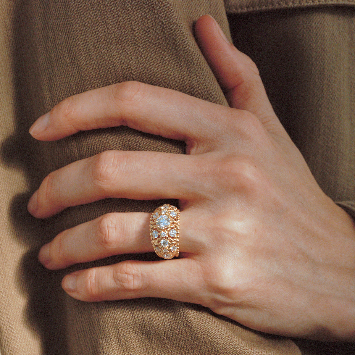 Stresa Ring Yellow Gold Mellerio