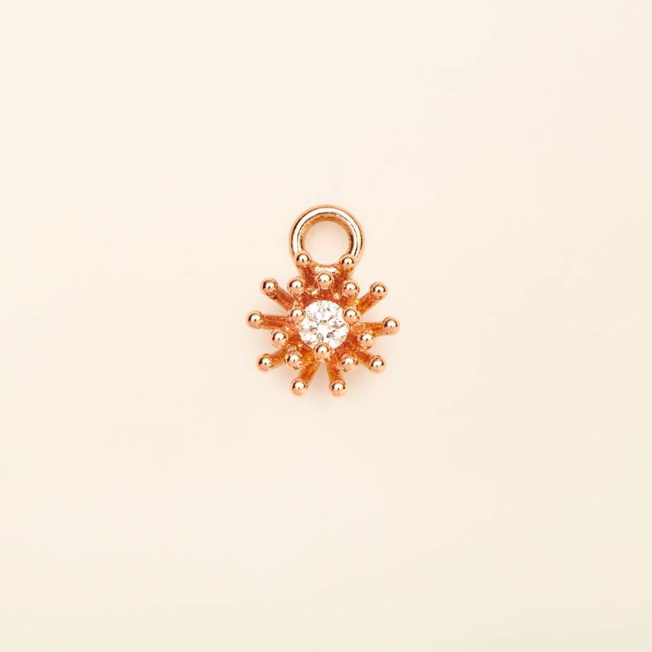 Cactus Vanille Charm Diamond Pink Gold Mellerio