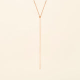 Petit Cactus Y Necklace Diamond Pink Gold Mellerio