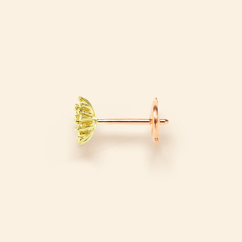 Gold stud earrings Maison Mellerio