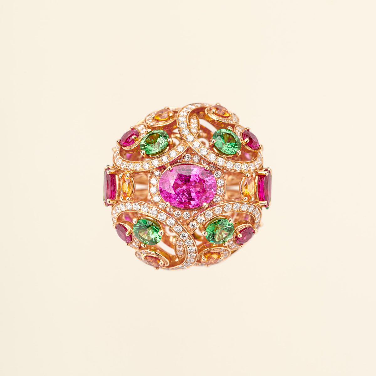 Millefiora Isola Bella Ring