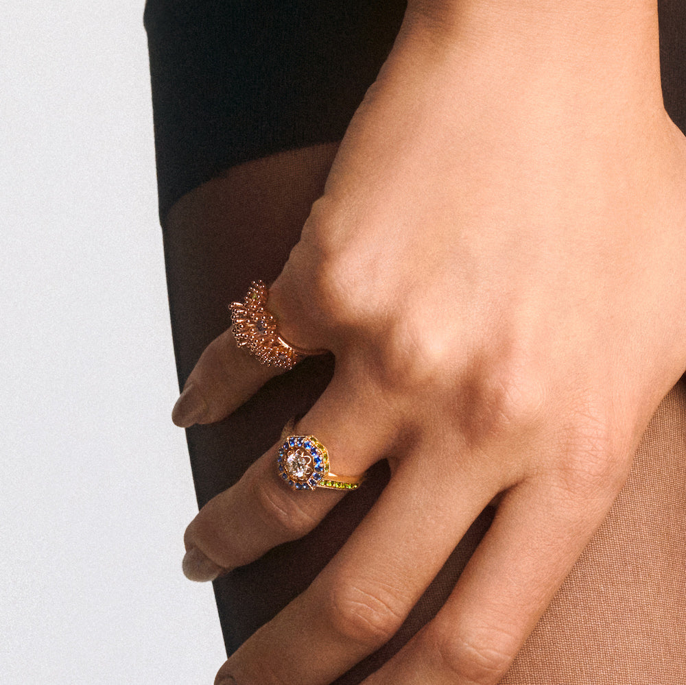 Bague Vérone Blue Velvet