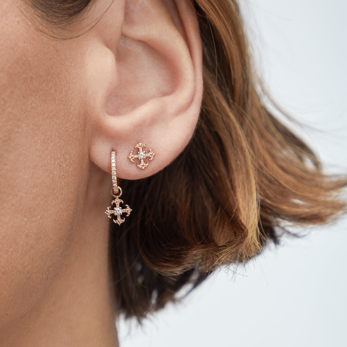 Pinta Charm Diamond Pink Gold Mellerio