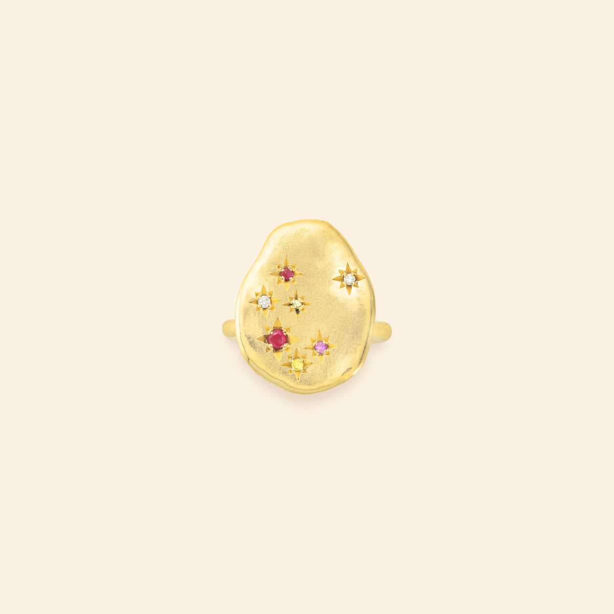 Bague en or jaune joaillerie Mellerio