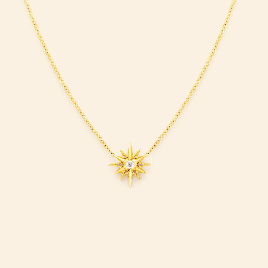 Collier en or jaune joaillerie fine Mellerio