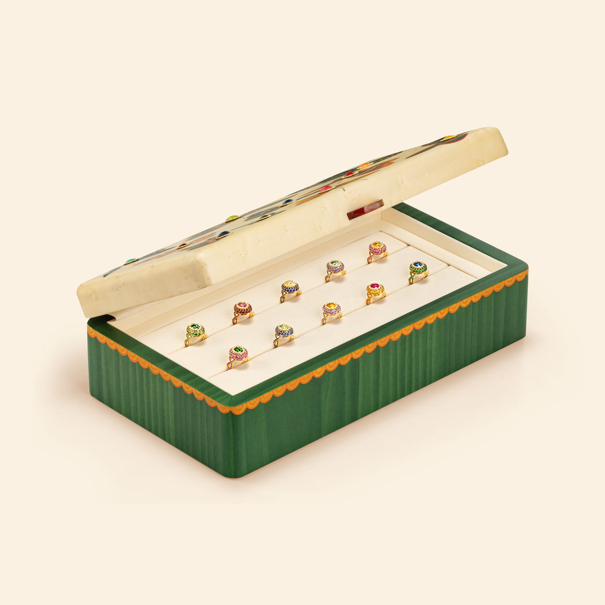 Jewelry Box "Butterflies in Flight"
