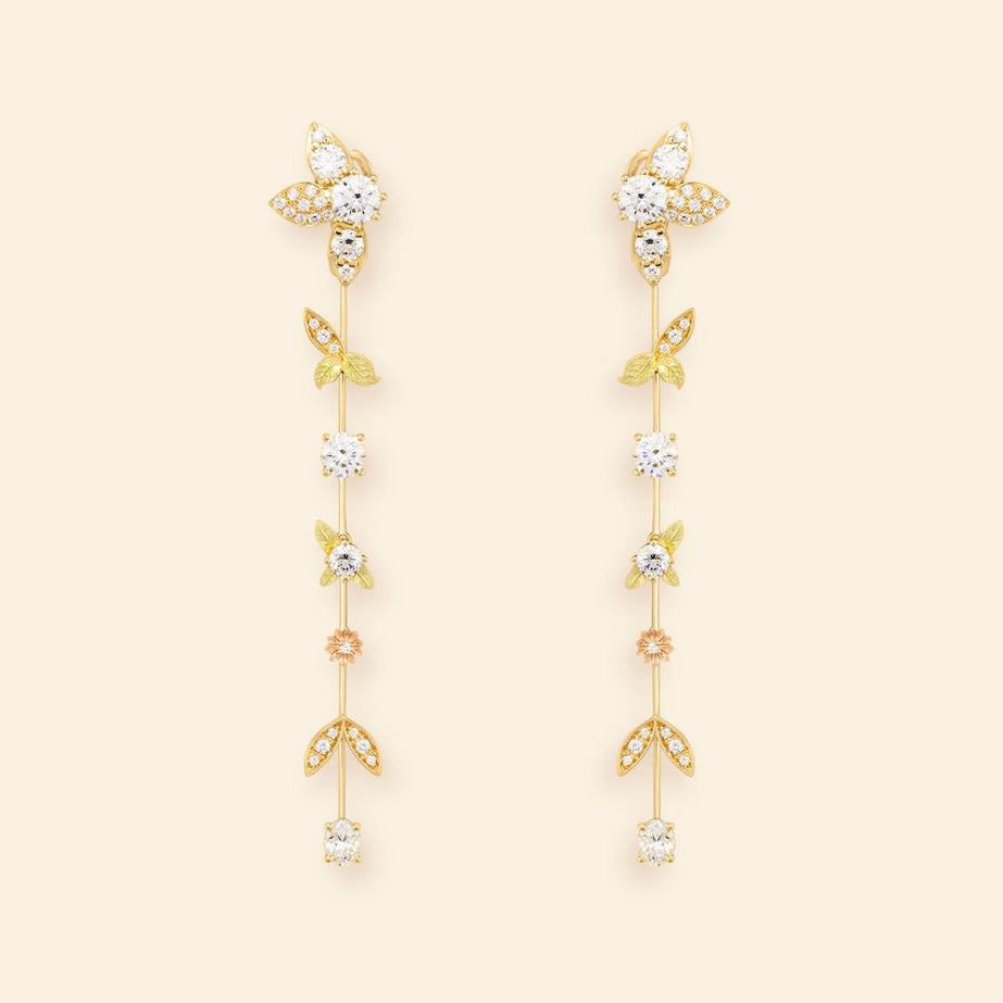 Jardin Pierreries Earrings Diamonds