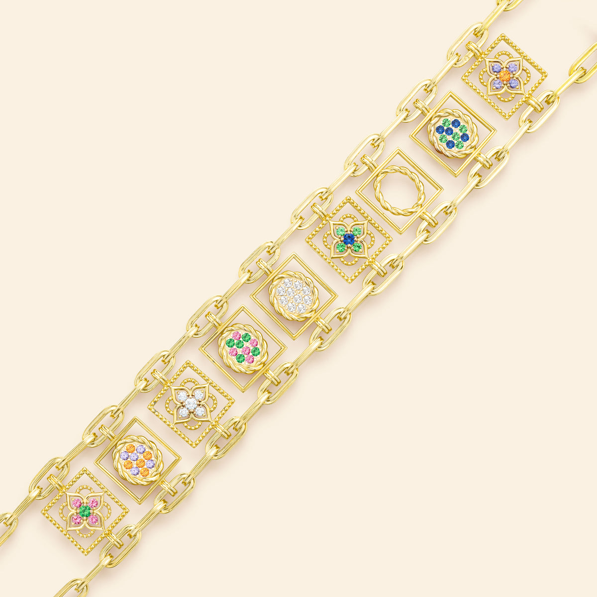 High jewelry bracelet Maison Mellerio
