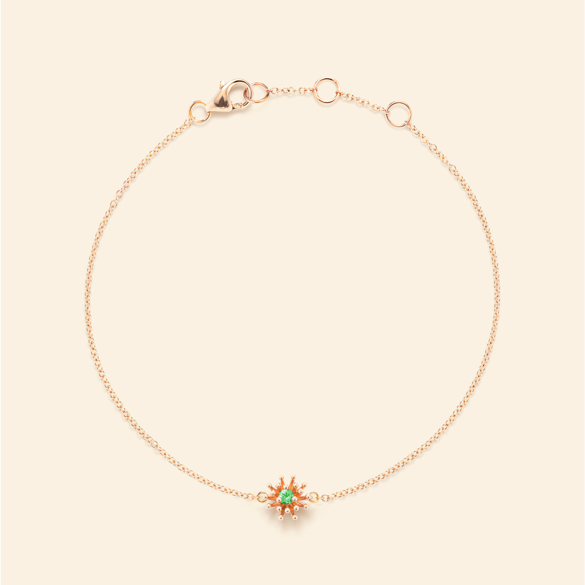 Cactus Vert Bracelet Pink Gold Mellerio