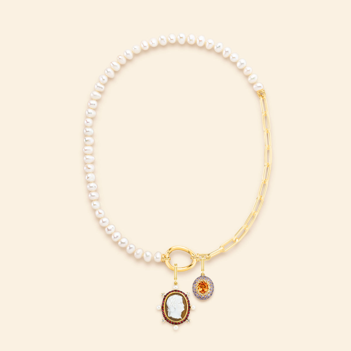 Gold necklace jewelry Maison Mellerio