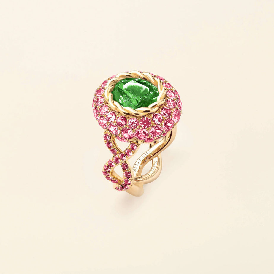 Bague or jaune haute joaillerie Mellerio