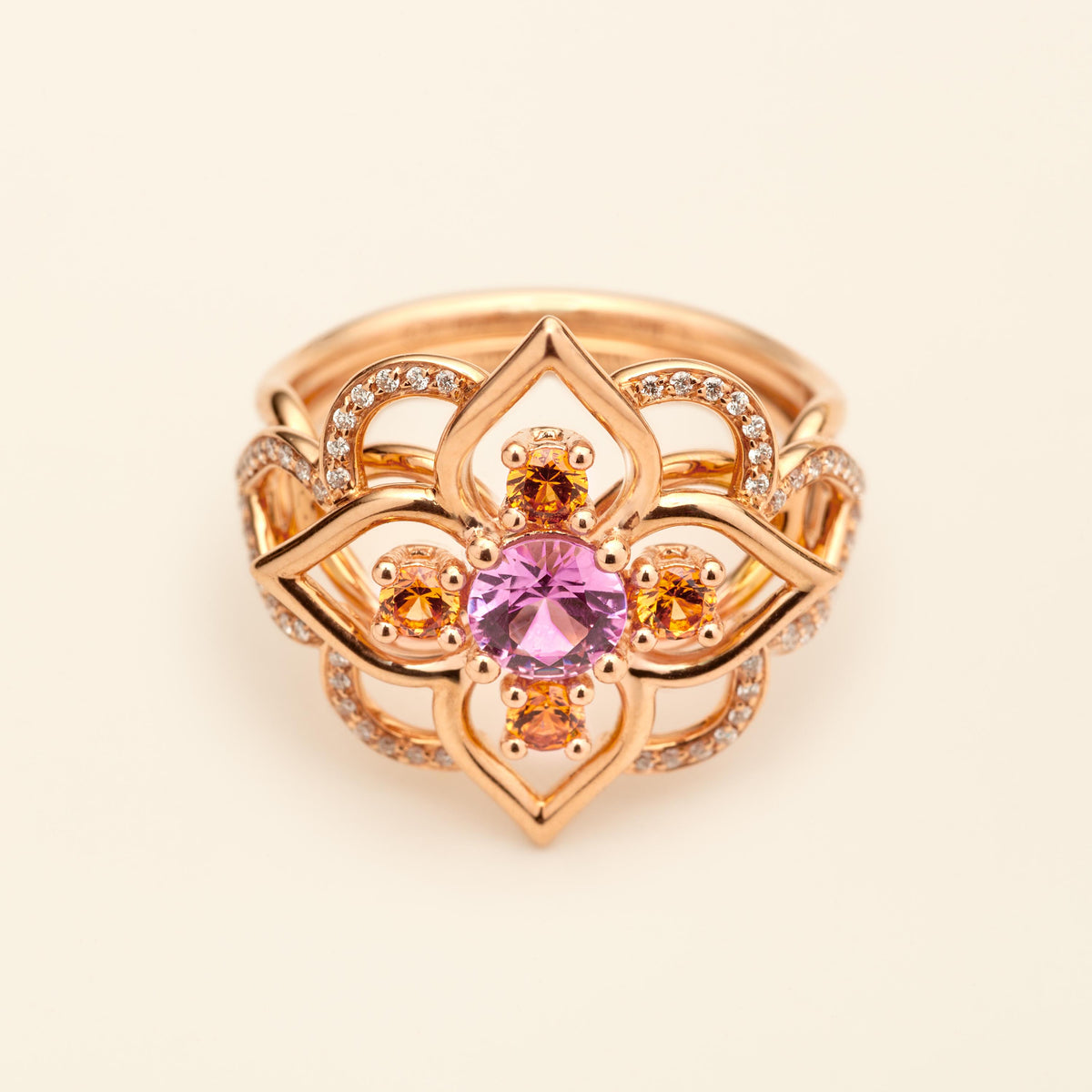 Giardino Ring Pink Sapphire