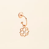 Mini Giardino Charm Diamond Pink Gold Mellerio