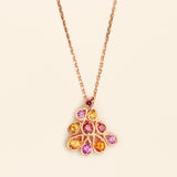 Indra Necklace Pink