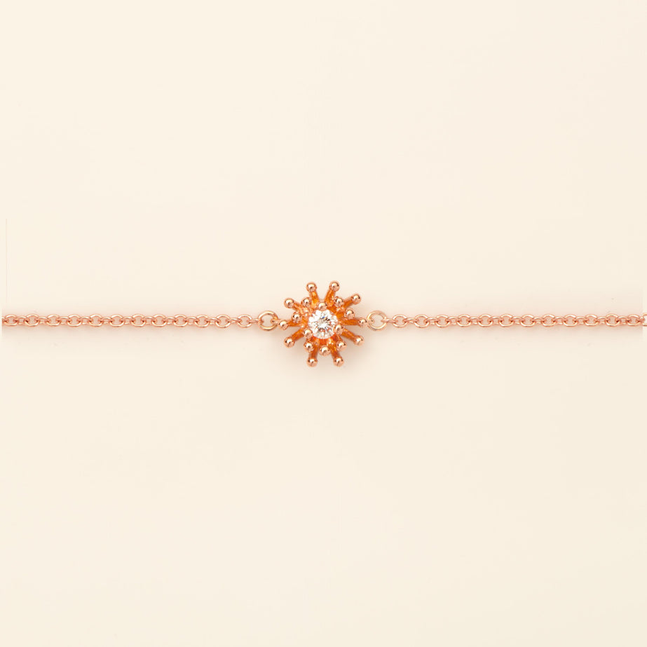 Cactus Vanille Bracelet Diamond Pink Gold Mellerio