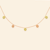 Petit Cactus Necklace 5 patterns diamonds green gold Mellerio