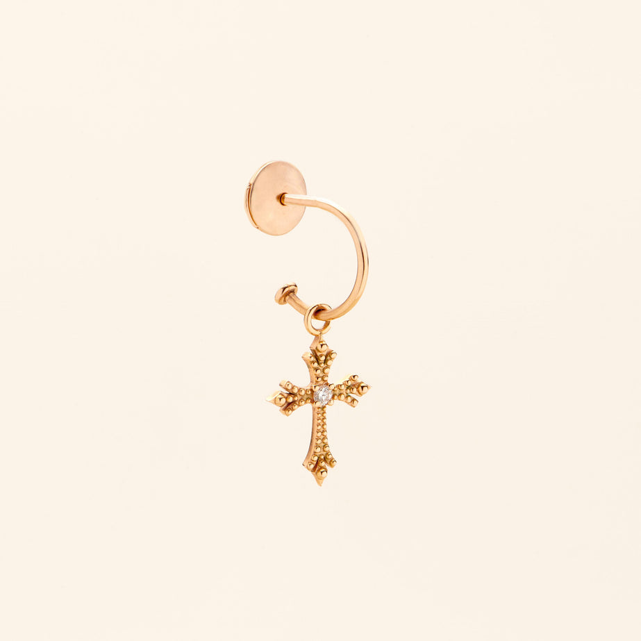 Charm or rose joaillerie fine Mellerio