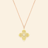 Nina Necklace Diamond Green Gold Mellerio
