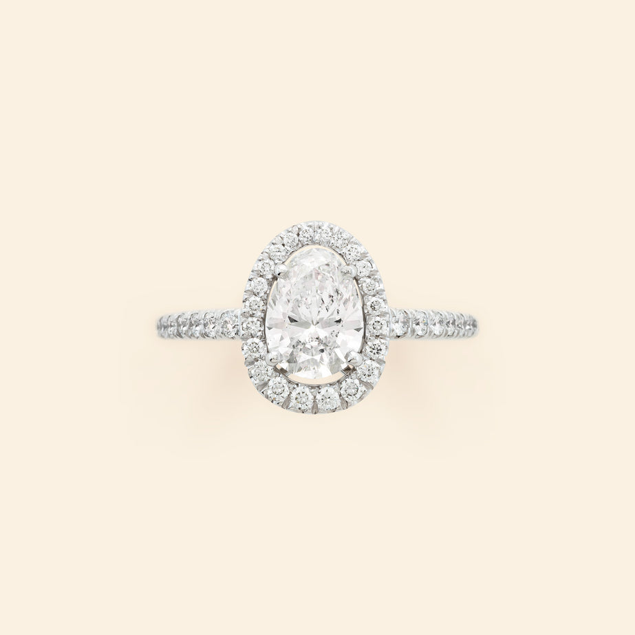Diamond ring jewelry Mellerio