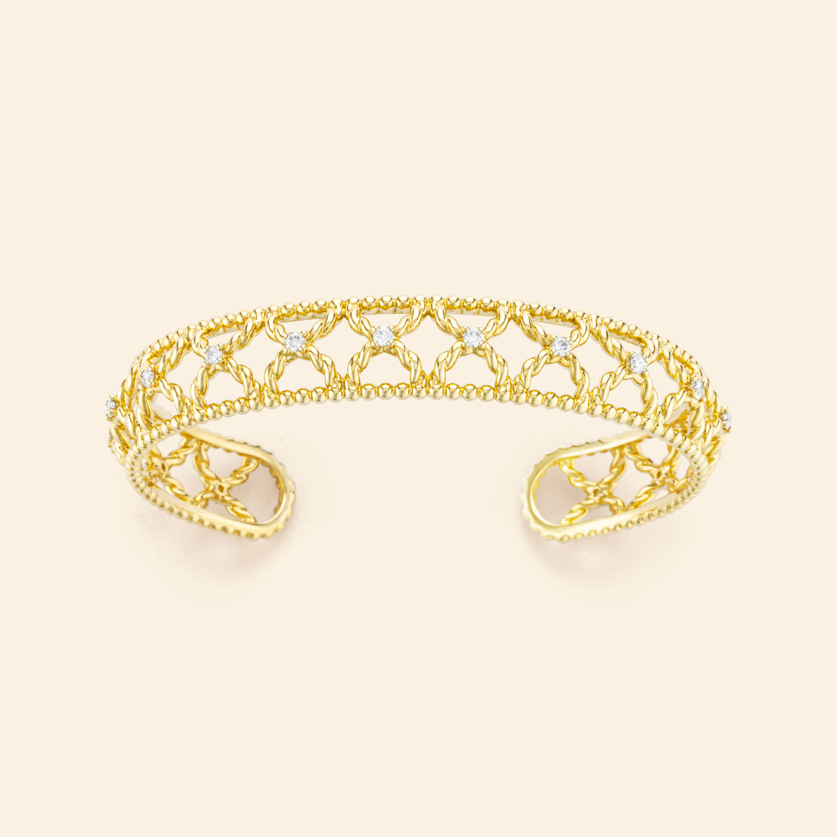 Stresa Bangle Yellow Gold Mellerio